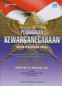 Pendidikan Kewarganegaraan untuk Perguruan Tinggi