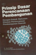 Prinsip dasar Perencanaan Pembangunan