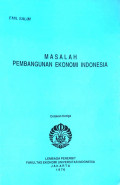 Masalah Pembangunan Ekonomi Indonesia