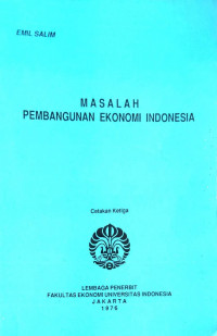 Masalah Pembangunan Ekonomi Indonesia