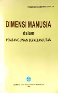 Dimensi Manusia dalam Pembangunan Berkelanjutan