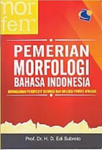 Pemerian Morfologi Bahasa Indonesia